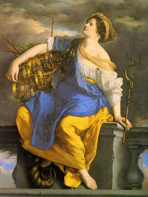 Public Felicity Surmounting Perils, Orazio Gentileschi